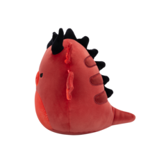 SQUISHMALLOWS Salami the Red Dragon W/Angry Eyes and Sparkle Belly