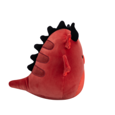 SQUISHMALLOWS Salami the Red Dragon W/Angry Eyes and Sparkle Belly