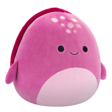SQUISHMALLOWS Tudor the Maroon Leatherback Turtle, 30 cm