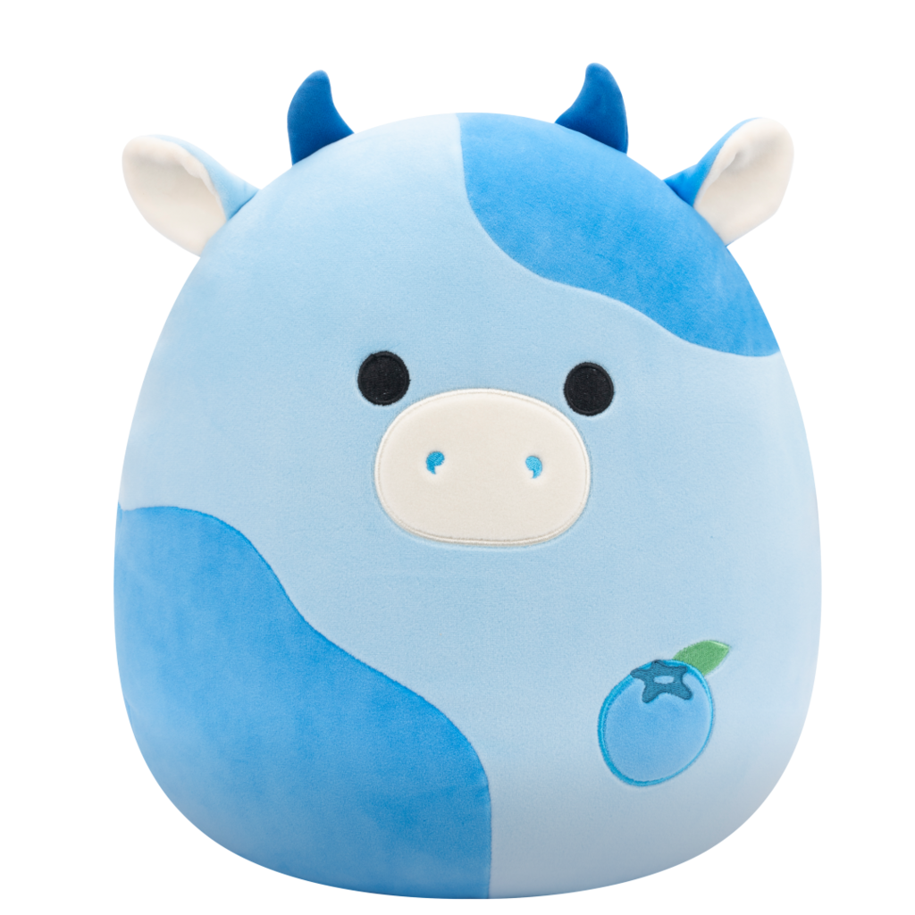 SQUISHMALLOWS Čučoriedková krava - Rutanya, 30 cm