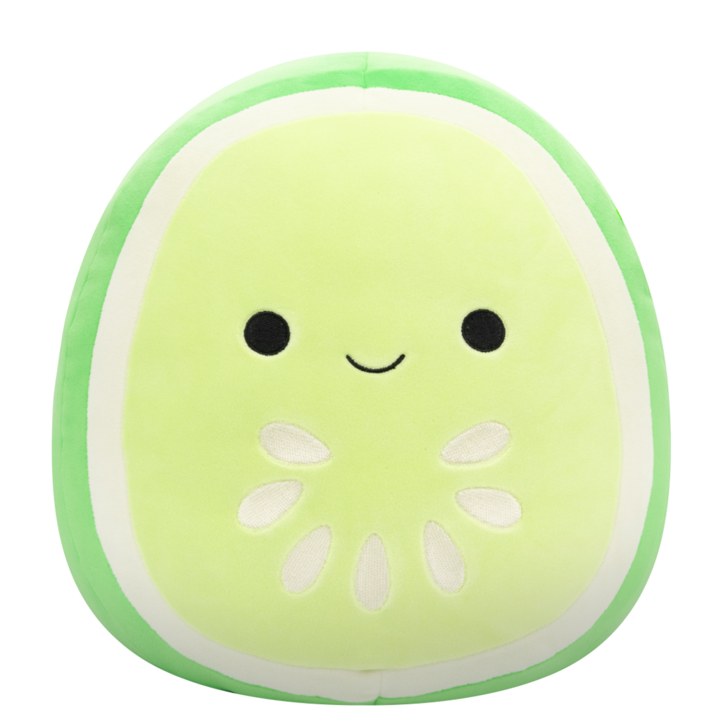 SQUISHMALLOWS Plátok uhorky - Carmichael, 30 cm