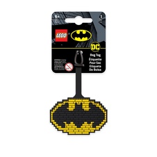 LEGO DC Super Heroes Bag Tag - Batman logo