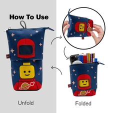 LEGO Minifigures Spaceman Red - Pencil Case Pop Up