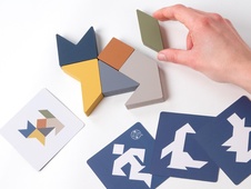 RECENTTOYS Tangram 4 živly - oheň