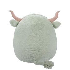 SQUISHMALLOWS Fuzzamallows Iver the Mint Highland Cow, 30 cm