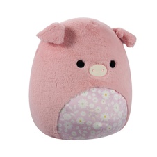 SQUISHMALLOWS Fuzzamallows Peter the Pink Pig, 30 cm