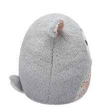 SQUISHMALLOWS Fuzzamallows Elea the Grey Lamb, 30 cm