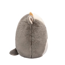 SQUISHMALLOWS Fuzzamallows Walker the Grey Goat, 30 cm
