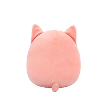 SQUISHMALLOWS Wilka the Peach Cat Wrapped W/Flower Stems