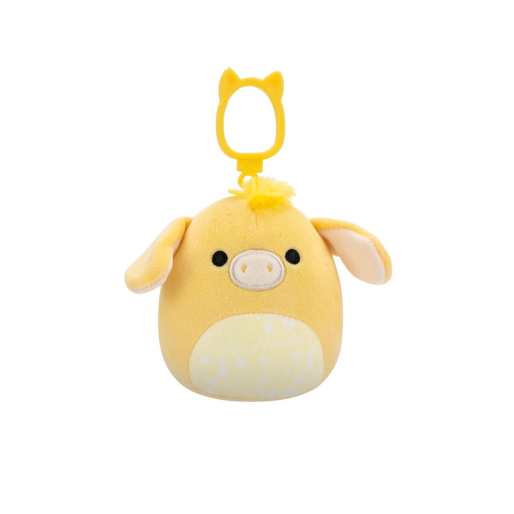 SQUISHMALLOWS Clip-On Gavyn the Yellow Donkey