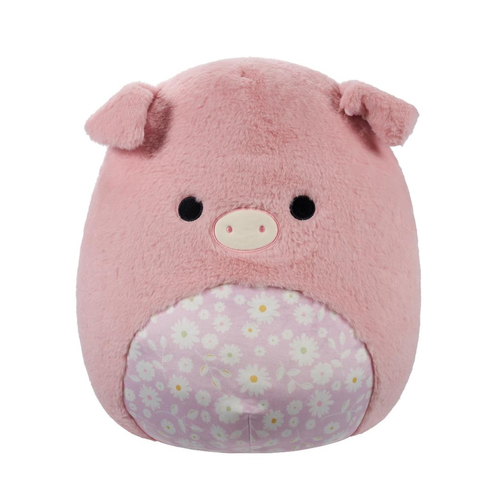 SQUISHMALLOWS Fuzzamallows Peter the Pink Pig, 30 cm