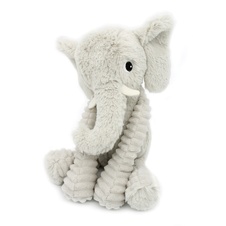 PTIPOTOS Plush elephant Dimoitou gray - mom with baby