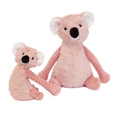 PTIPOTOS Plush koala Trankilou pink - mom with baby