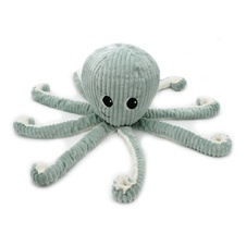 PTIPOTOS Plush octopus Filou mint - mother with baby