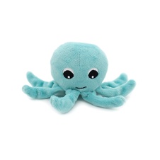 PTIPOTOS Plush octopus Filou blue - mother with baby