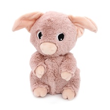 PTIPOTOS Plush pig Barbekiou pink - mother with baby