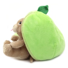 FLIPETZ 2in1 Plush Dog / Apple - Crocket