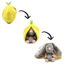 FLIPETZ 2in1 Plush Mouse / Lemon - Rocket