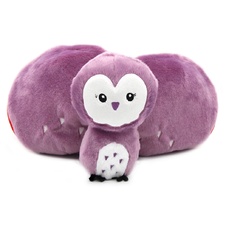 FLIPETZ 2in1 Plush Owl / Strawberry - Violet