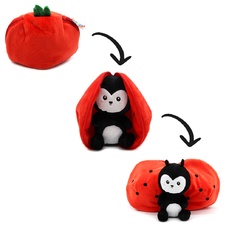 FLIPETZ 2in1 Plush Ladybug / Tomato - Comet