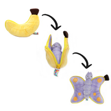 FLIPETZ 2in1 Plush Butterfly / Banana - Poppet