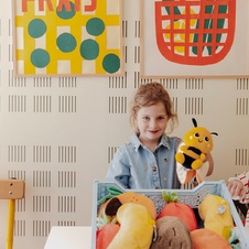 FLIPETZ 2in1 Plush Bee / Tangerine - Buzzet