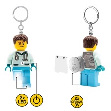 LEGO CITY Keychain Light Male Nurse