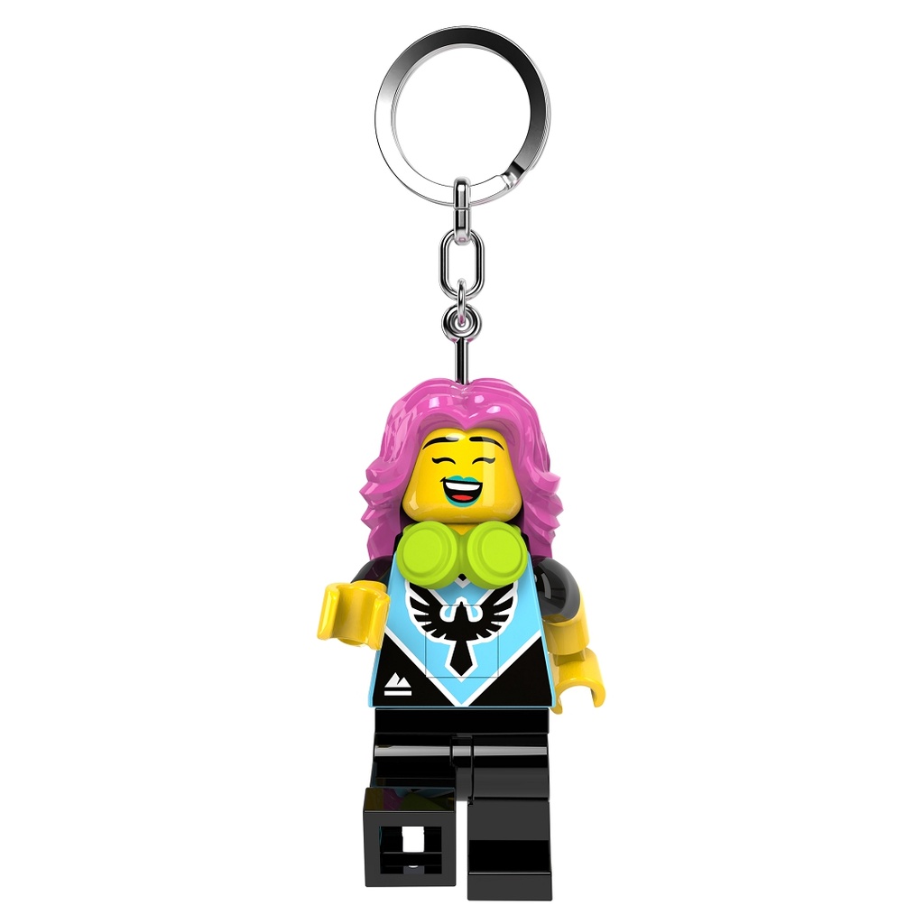 LEGO Minifigures Keychain Light Gamer Girl
