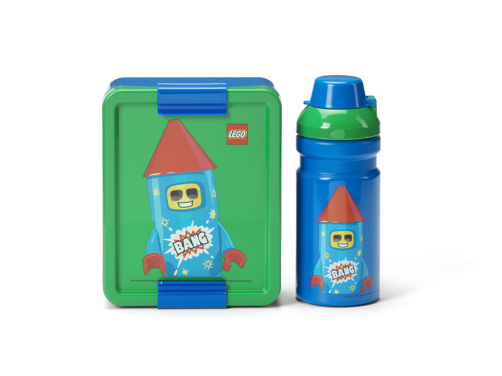 LEGO Rocket Lunch Set - Blue/Green