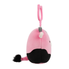 SQUISHMALLOWS Kľúčenka Čierno ružová krava - Pollyanna