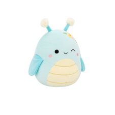 SQUISHMALLOWS Giles the Winking Blue Grasshopper W/Flowers