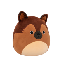 SQUISHMALLOWS Mario the Brown German Shepherd, 30 cm