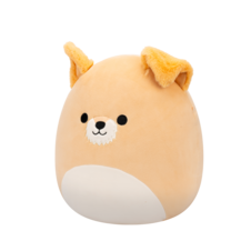 SQUISHMALLOWS Cooper the Tan Dog W/White Belly, 30 cm