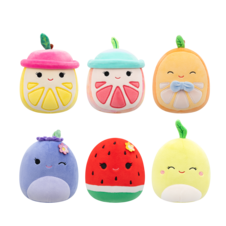 SQUISHMALLOWS Scented Mystery Bags - Fruits, 13 cm