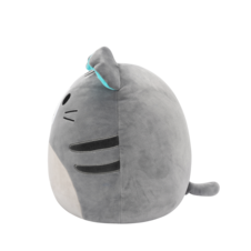 SQUISHMALLOWS Selly the Grey Scottish Fold Cat, 13 cm