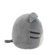 SQUISHMALLOWS Selly the Grey Scottish Fold Cat, 13 cm