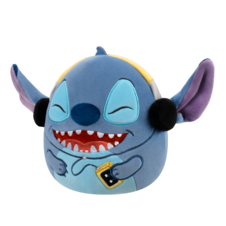 SQUISHMALLOWS Disney the Stitch w/ Headphones, 17 cm