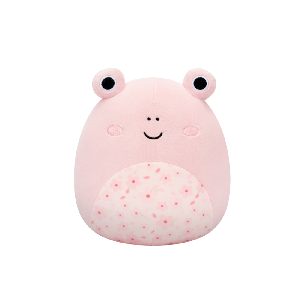 SQUISHMALLOWS Kline the Pink Frog W/Sakura Flower Belly
