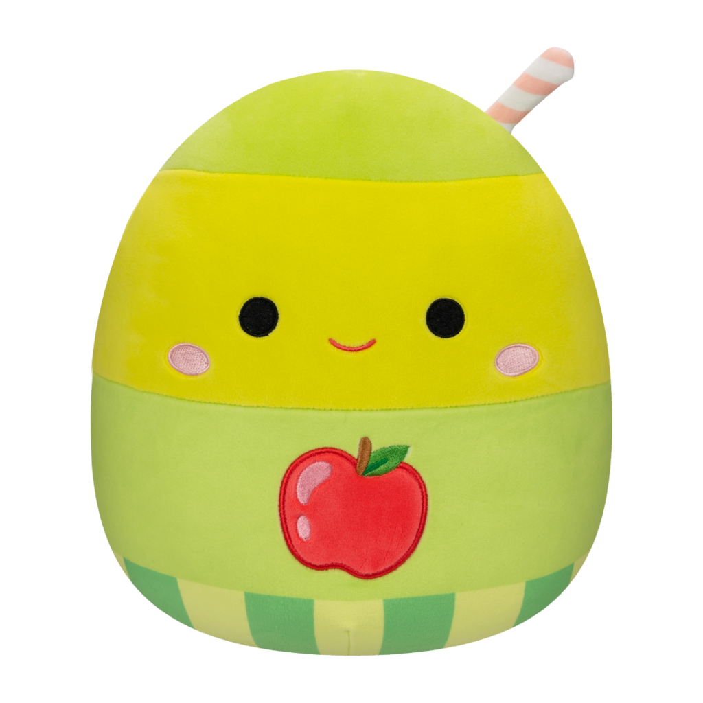 SQUISHMALLOWS Jean the Apple Juice Box, 13 cm