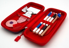 LEGO Minifigures Molded Pencil Case Space Bus