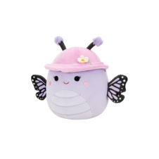 SQUISHMALLOWS Bibiana the Lavender Monarch Butterfly W/Hat and Flower