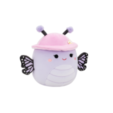 SQUISHMALLOWS Bibiana the Lavender Monarch Butterfly W/Hat and Flower