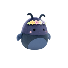 SQUISHMALLOWS Tyrone the Navy Dung Beetle W/Flower Crown