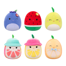 SQUISHMALLOWS Mystery voňavý plyšák, 20 cm - ovocie