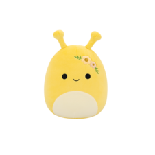 SQUISHMALLOWS Zarina the Yellow Banana Slug W/Flowers