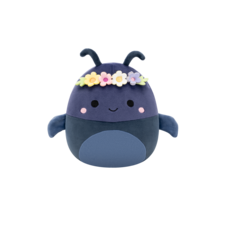 SQUISHMALLOWS Tyrone the Navy Dung Beetle W/Flower Crown