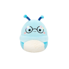 SQUISHMALLOWS Cordelia the Blue Bookworm W/Flowers on Glasses