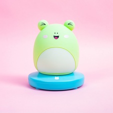 Squishmallows FIZZ Dekoratívne osvetlenie - Žaba Wendy