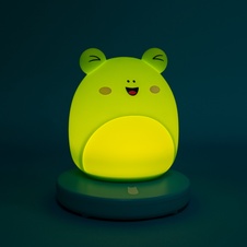 Squishmallows FIZZ Dekoratívne osvetlenie - Žaba Wendy