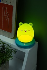 Squishmallows FIZZ Dekoratívne osvetlenie - Žaba Wendy